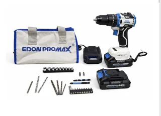 دریل شارژی 24 ولت چکشی موتور براشلس ادون پرومکس مدل EPM-24A